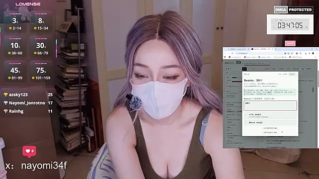 Nayomi_34f - 特寫泡泡乳液大奶搓揉3分鐘
