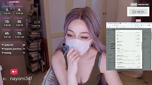 Nayomi_34f - 特寫泡泡乳液大奶搓揉3分鐘