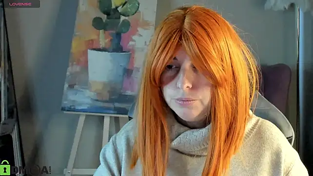 MartaEdams - to stroke one's own hair