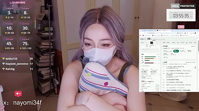 Nayomi_34f - 特寫泡泡乳液大奶搓揉3分鐘