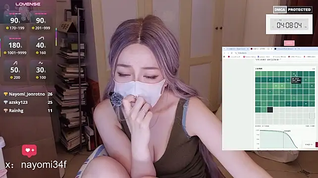 Nayomi_34f - 特寫泡泡乳液大奶搓揉3分鐘