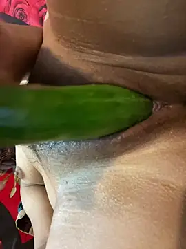 SexySiyaSingh - Fucking Ass With Cucumber + Boobs Oil