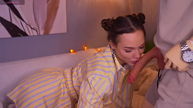 Bllowjoyy - Cum on my tongue with long ahegao💦😛