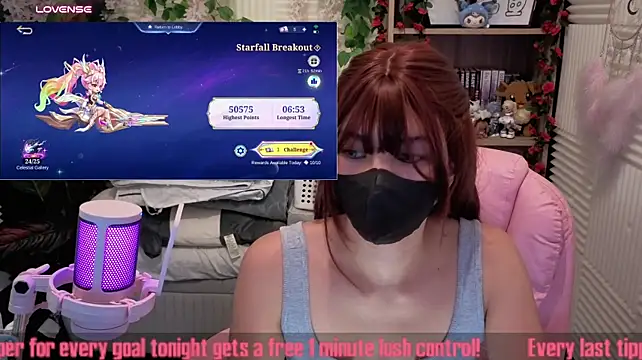 GoddessCallista - Fuck Browny (Dildo) + Lush 2 mns