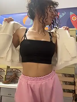 Choco__latte - risky nipple slapping in the store