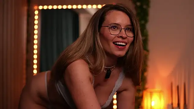 BrandyWhite - oil naked tease