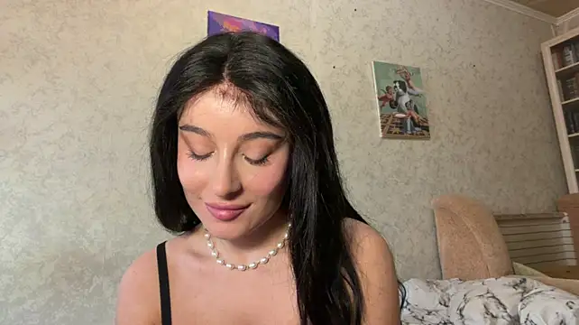 Lilya_De_Vie - hold tits with hands without bra^^