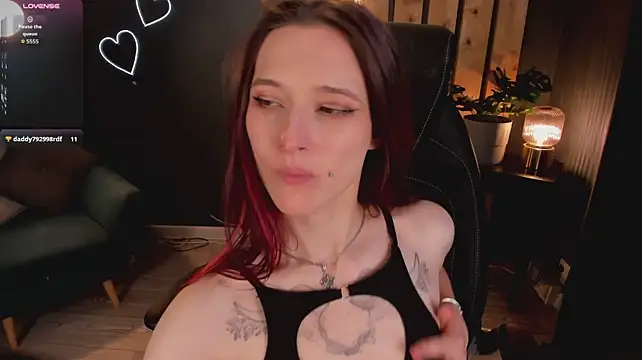 J_Hunter_ - fuck mouth w thumb + punish boobs