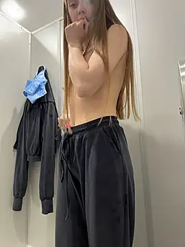 CutieShy - OFF my PANTS+finger on PUSSY on the WC