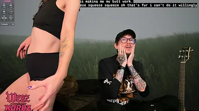Webzandkordz - Upside downFacefuck Cumshow @ Goal!