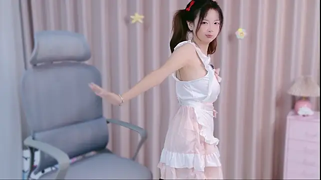 TangTang-1 - 穿女仆性感白丝扭腰~