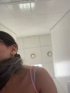 Aria51 - walking with naked tits in public mall
