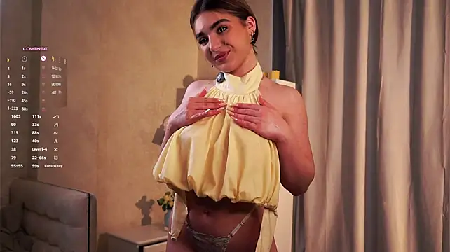 ZyvessiaGlessia - roll up my top and caress underboob