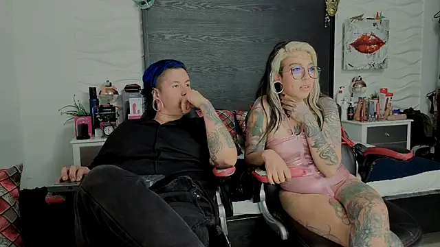 Inkedsinners_ - 4 wood Pins On Ass