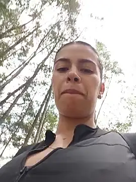 Nathaly_12 - Topless+oil show on tits Outdoors