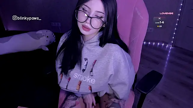 Blinkypaws - instant cum