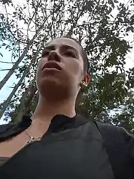 Nathaly_12 - Topless+oil show on tits Outdoors