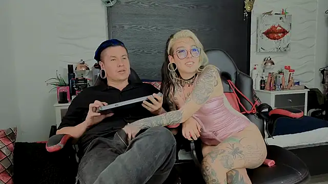 Inkedsinners_ - 4 wood Pins On Ass