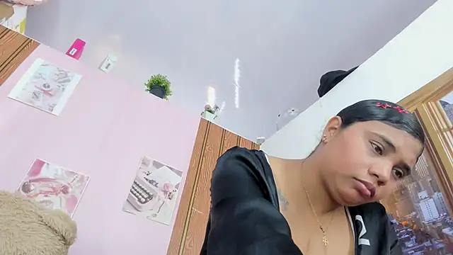 EllyBloom - riding dildo in anal