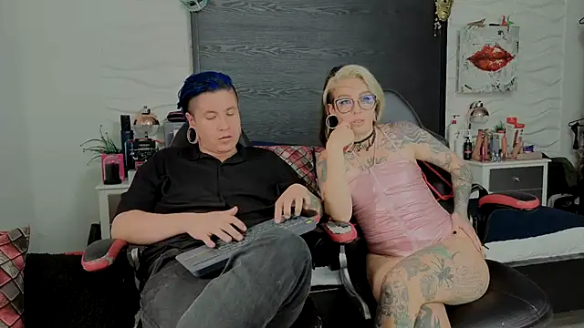 Inkedsinners_ - 4 wood Pins On Ass