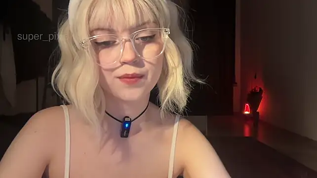 Super_pixie - nipps pinching throu the top