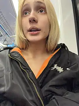 Pink_Kiss - Massage asshole in tram 🚋🥵🥵