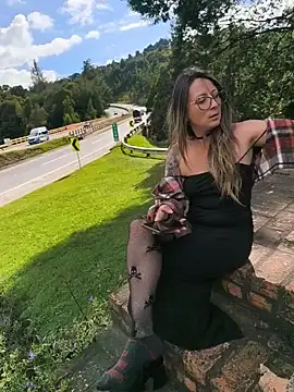 VALELUXX - Show tits on the road 🔥😈🎃
