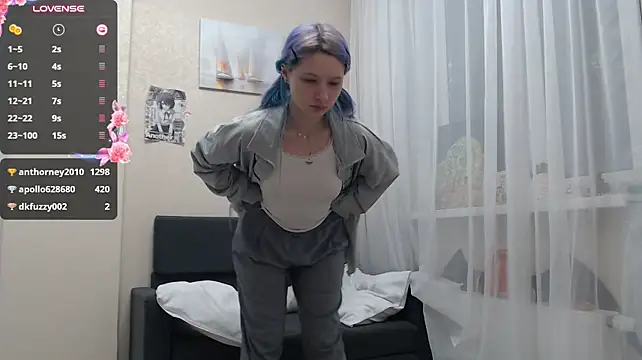 DinaKolter - Okay, take my sweater off.