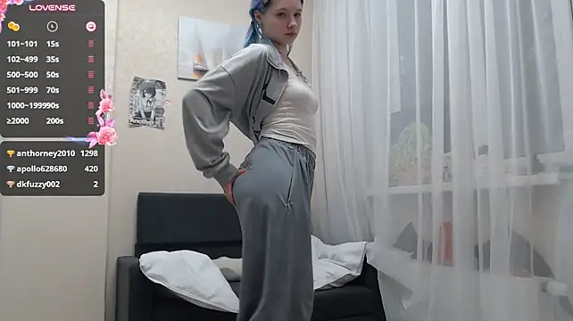 DinaKolter - Okay, take my sweater off.