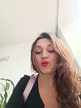 Alejandra_N - Showing breasts while having lunch