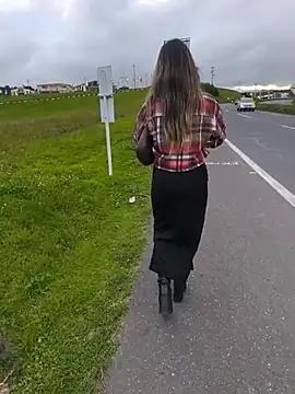 Erikthor - flashing breasts on the highway🔥❤️