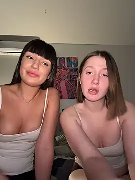 Sophie_Avory - Massage naked tits each other+flash nipp