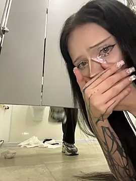 Sukidaa - Anal tease both near urinals on knees