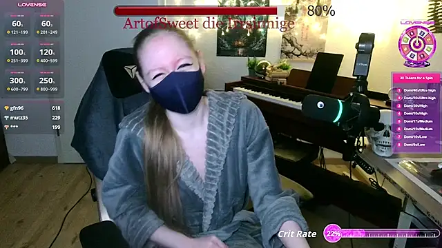ArtofSweet - playing Piano