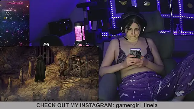 Gamergirl-Linela - LT Gets Dildo Blowjob Video