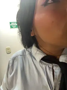 Emilly__Bown_ - taking off your skirt at work