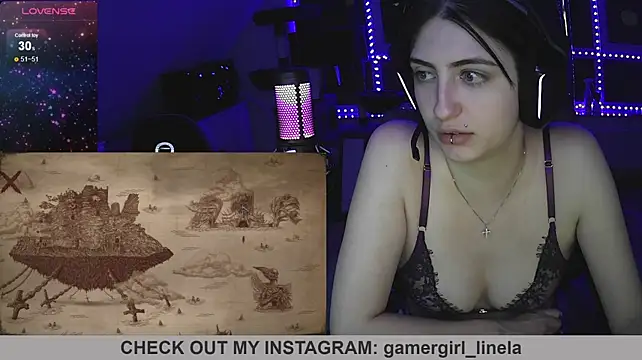 Gamergirl-Linela - LT Gets Dildo Blowjob Video