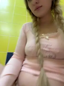 LollyPollly - TAKE OFF TOP IN MANS WC 🍒🍒🍒