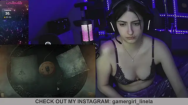 Gamergirl-Linela - LT Gets Dildo Blowjob Video