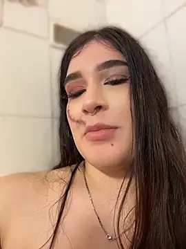 KatheOlson - fuck my pussy with a dildo on the wall