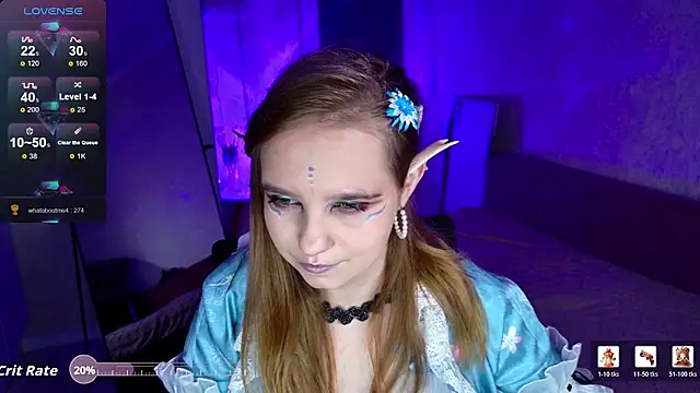 Luna404 - Playing with ice on the body