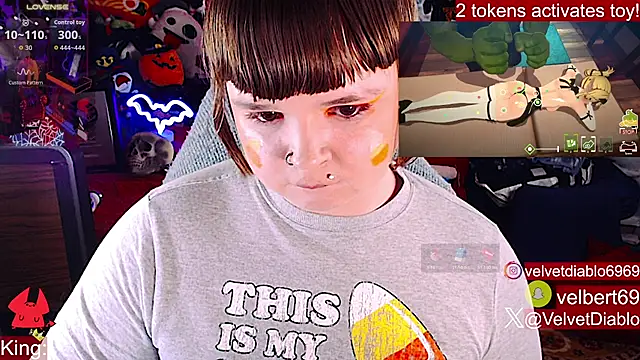 VelvetDiablo - Tease my tight little pussy!