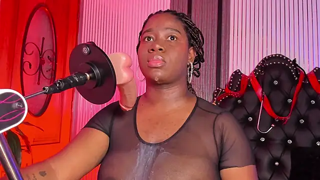 Slave_Ebony - deep throat very saliva 💧🤤😈⛓️