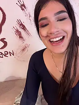 KatheOlson - fuck my pussy with a dildo on the wall
