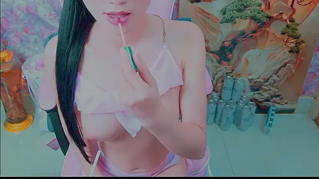 Jiso_R - dildo fucking pussy ejaculation