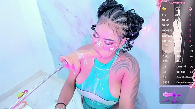 Leticia_lynn1 - control 5 minutes + milk face