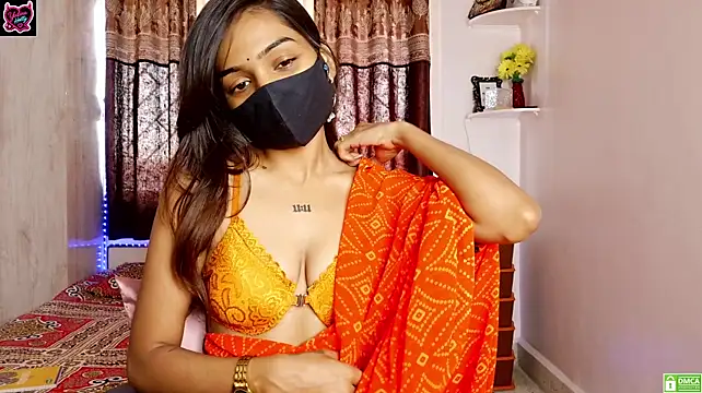 Yalinahotty - remove saree + 3 min contril LT