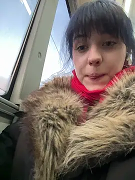Only_April - Start day w flash tits on bus