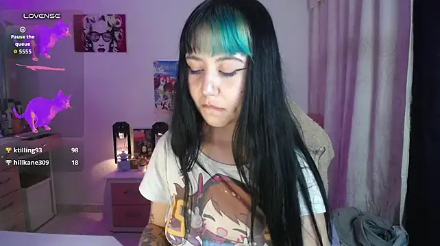 Iris_sky - naked and spanks