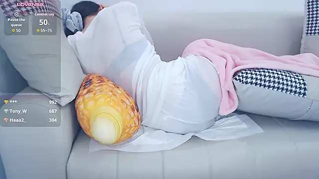 Anan_882 - 周中进度50%，再撑撑，就到周末了！（M腿小粉控制3min）